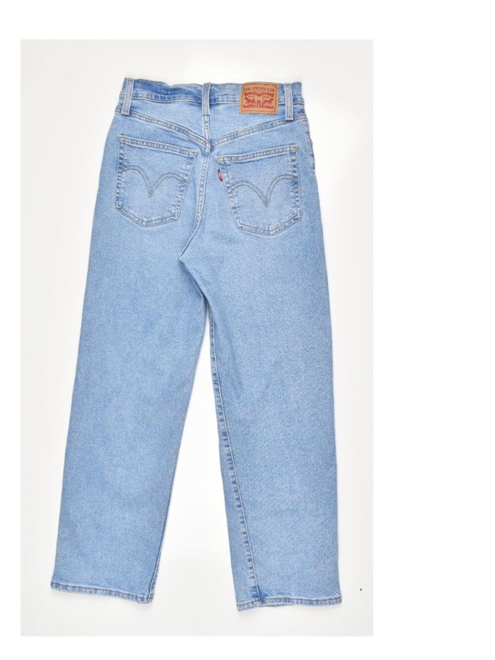 Levi's Ribcage Straight Ankle Distressed Jeans - 25 - Picture 2 of 7
